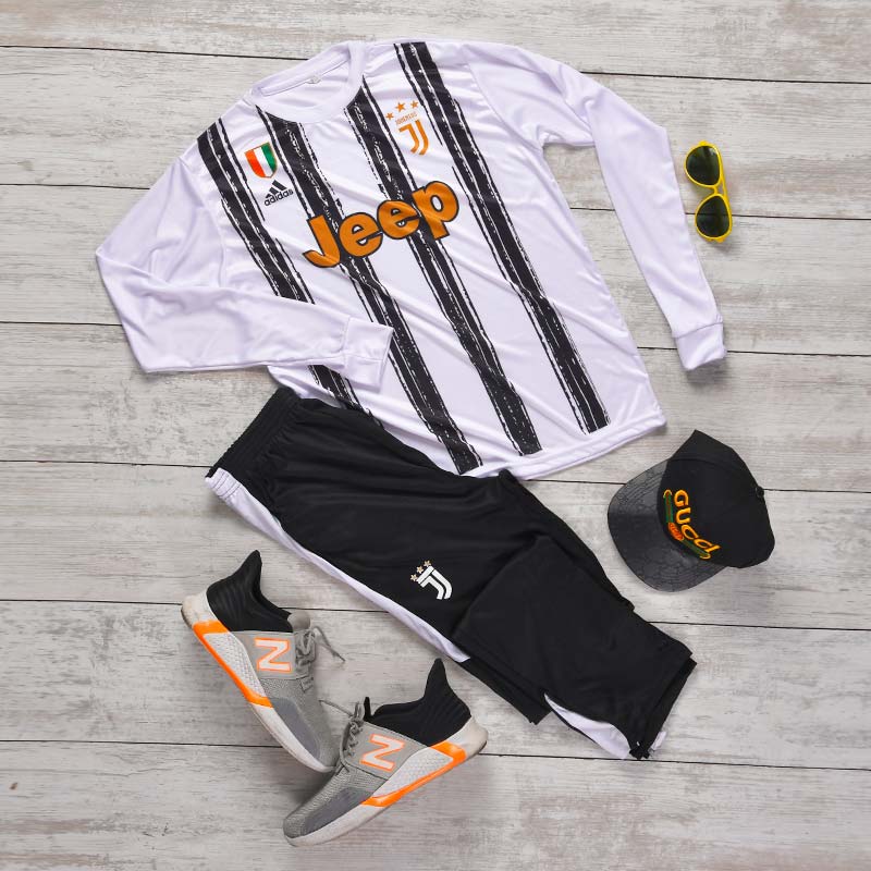 ست ورزشي تيشرت شلوار يوونتوس مردانه مدل Rabin