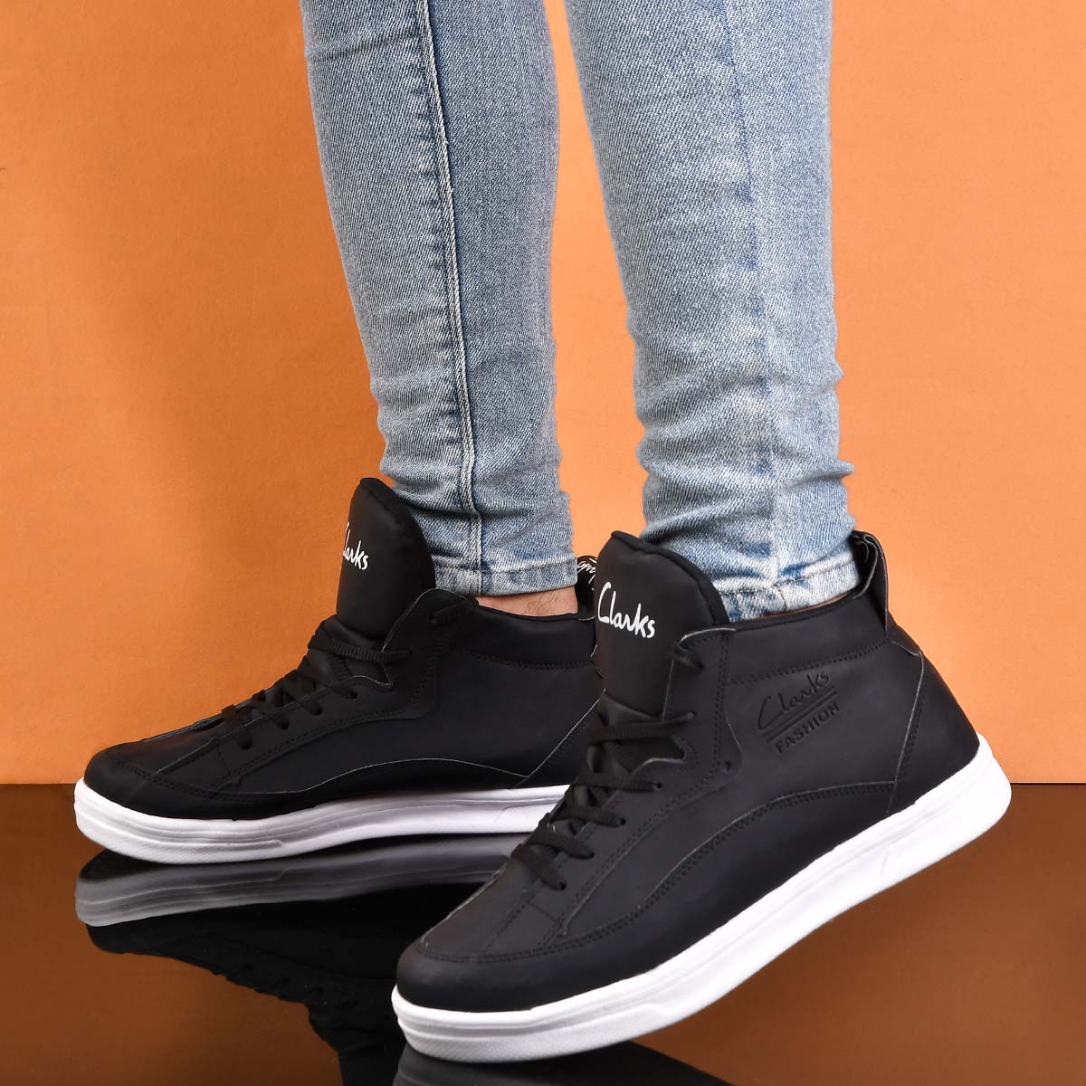 كفش ساقدار مردانه clark مدل sezar