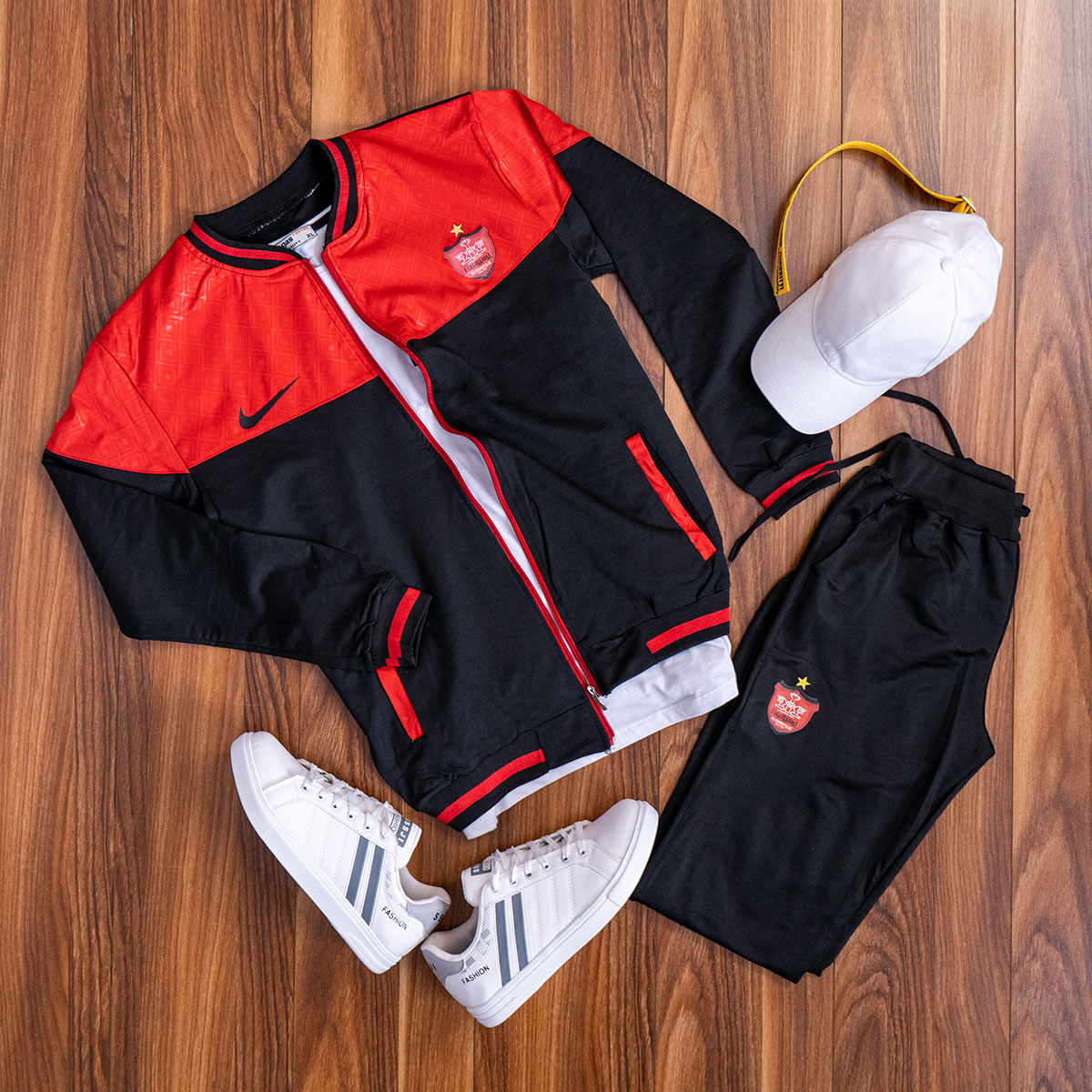 ست سوئیشرت شلوار پرسپولیس مردانه مدلRader