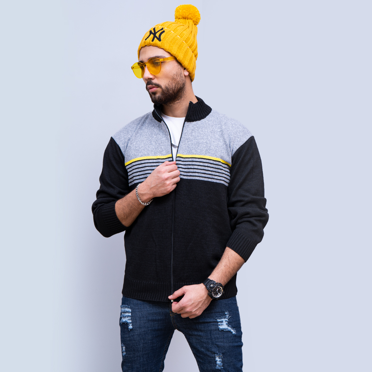 سوئيشرت مردانه بافت مدل Artan