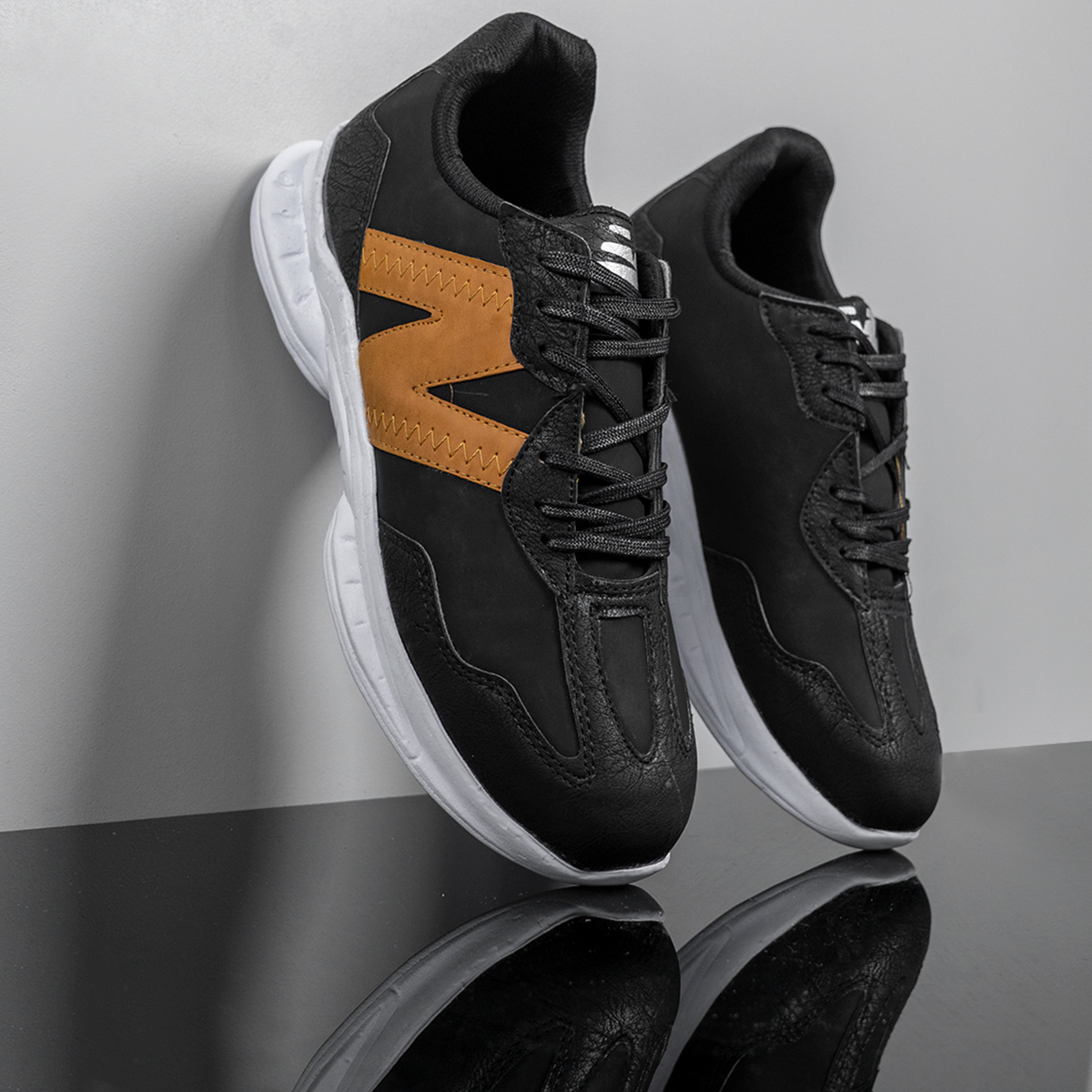 کفش مردانه مشکی مدل Romik