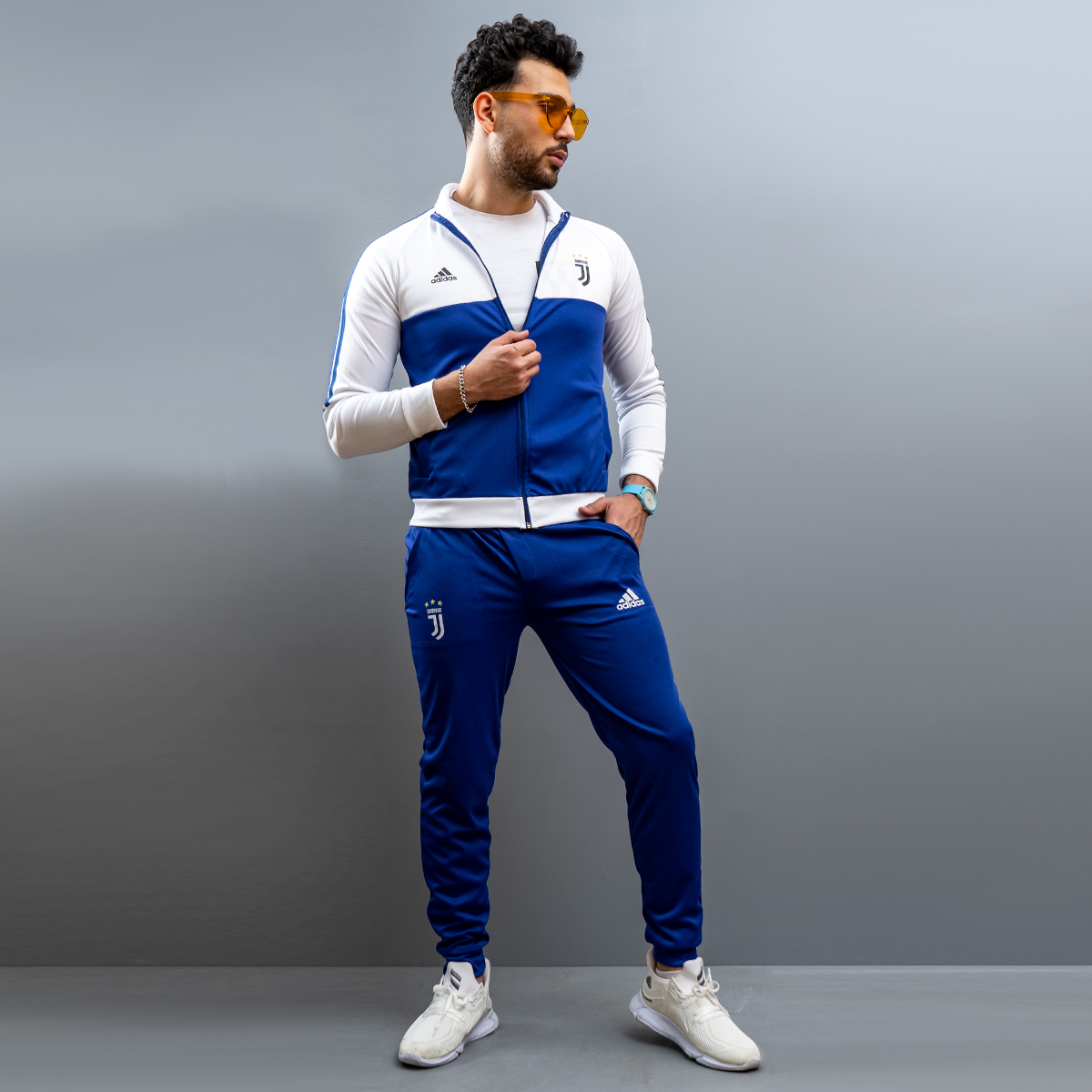 ست سوئیشرت شلوار یوونتوس مردانه مدلDRAVIN