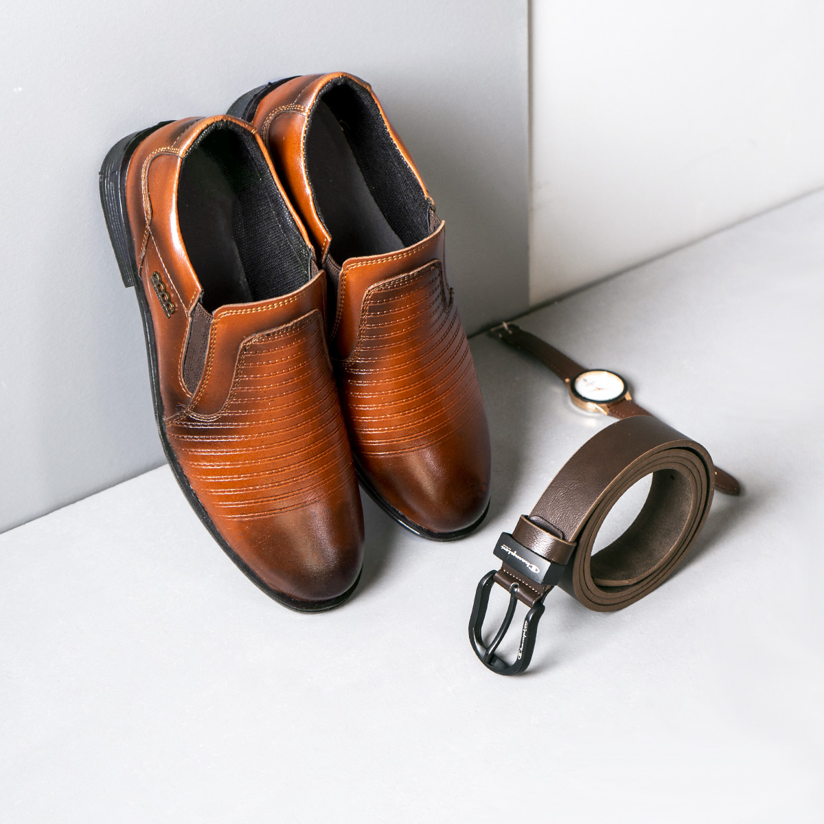 کفش ecco مردانه قهوه ای مدل Vinsert