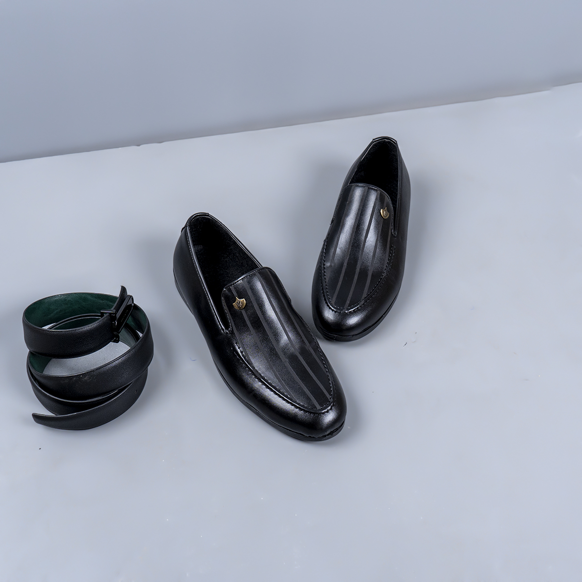 کفش کالج مردانه مشکی مدل Dever