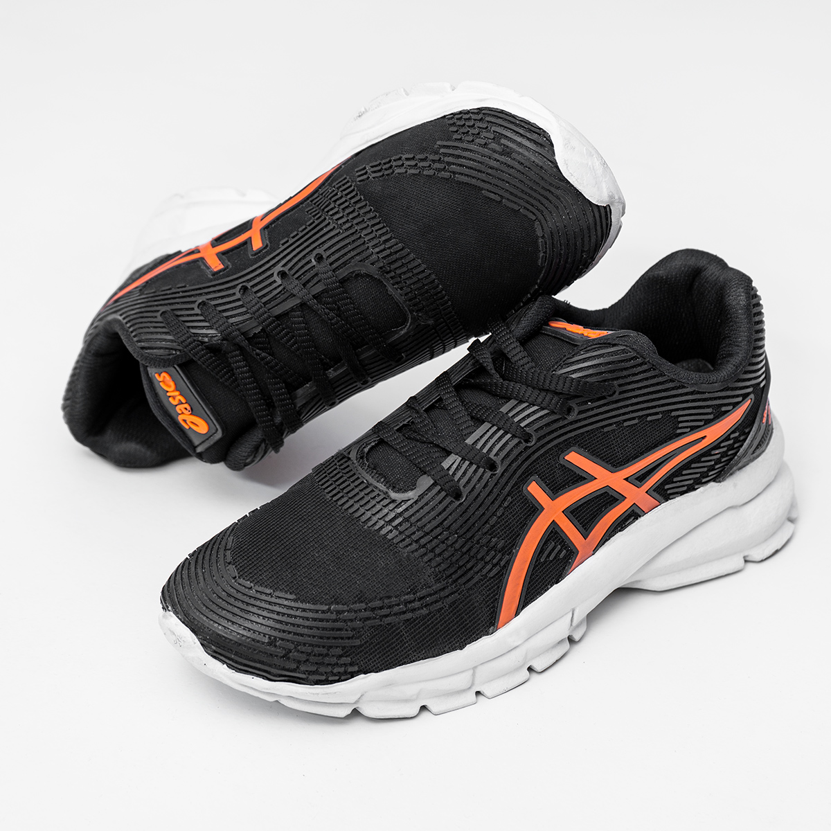 کفش ورزشی اسیکس مردانه مشکی مدل JAVER