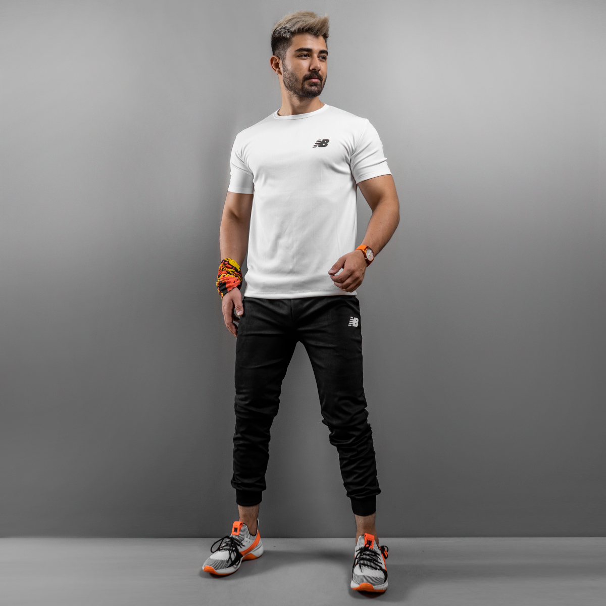 ست تیشرت شلوار NBمردانه مدل Colm