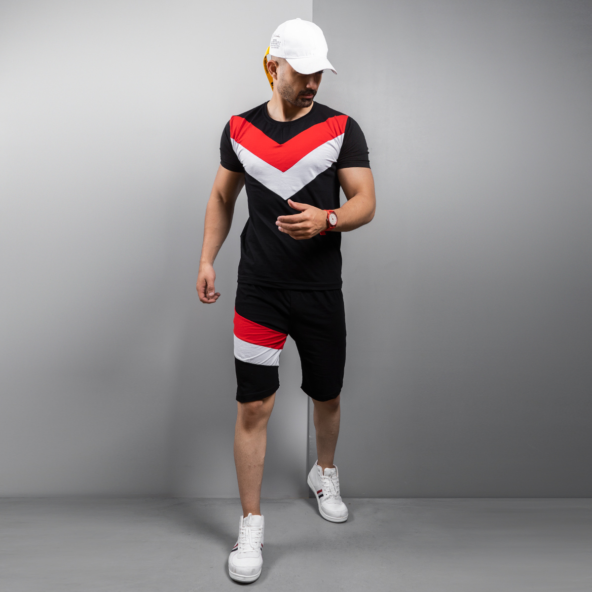 ست تیشرت شلوارک مردانه مدل Kalpa