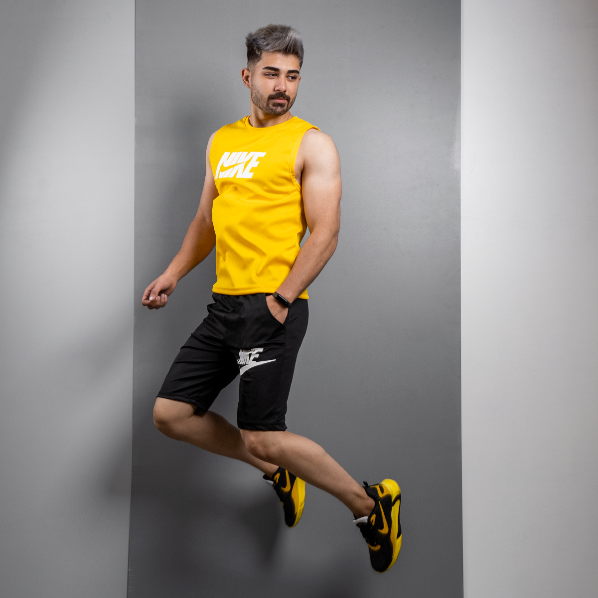 ست رکابی شلوارک Nike مردانه مدل Paraka