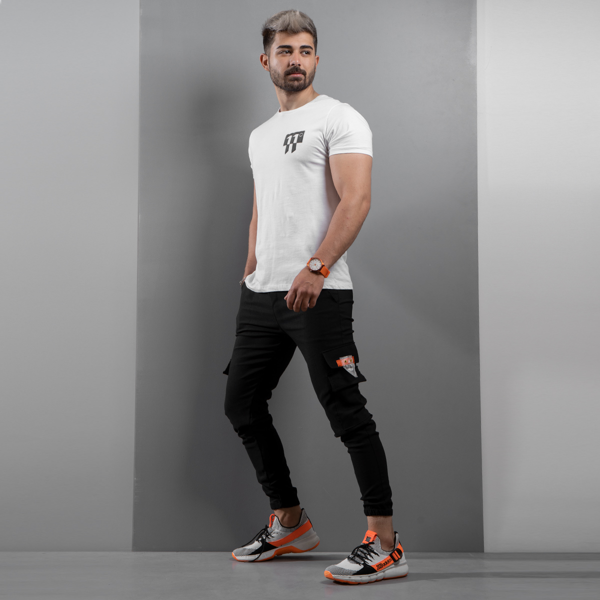 شلوار اسلش مردانه مشكي مدل Morgan