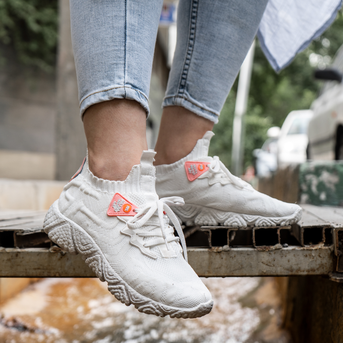 کفش ورزشی Ultra Boost دخترانه سفید مدل Rira