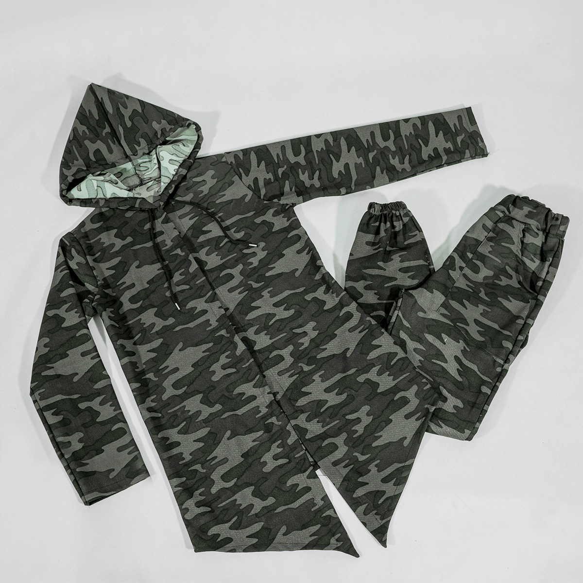 ست شنل شلوار چریکی دخترانه مدلRonia