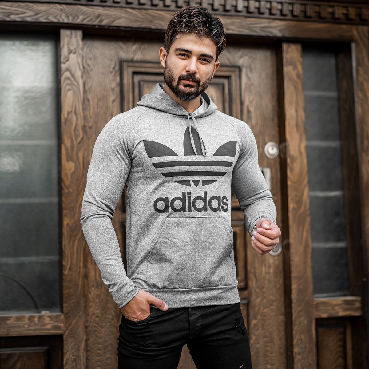 هودی Adidas مردانه مدل Marino
