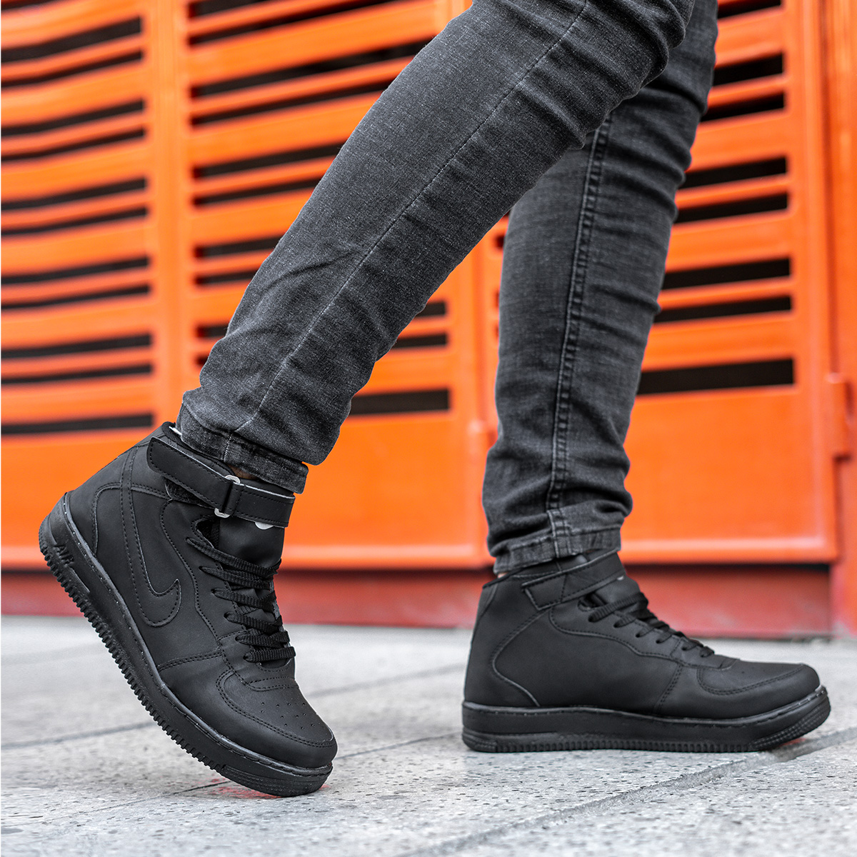 کفش ساقدارمردانه Nike Airمشکی مدل Force