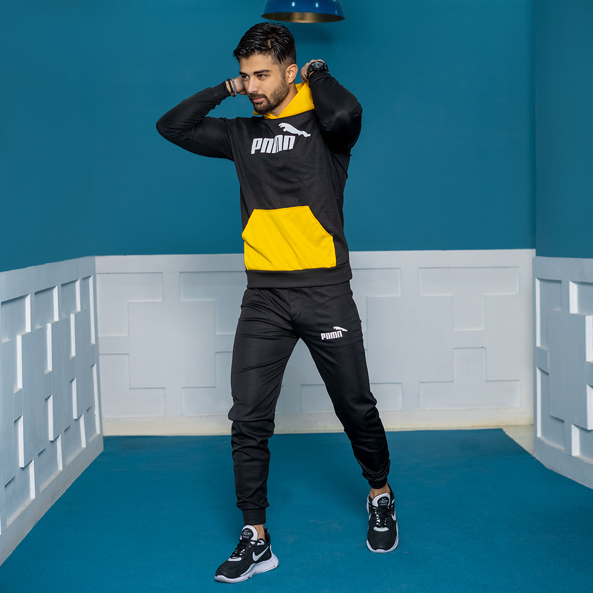 ست هودی شلوار Puma مردانه مدل nomira