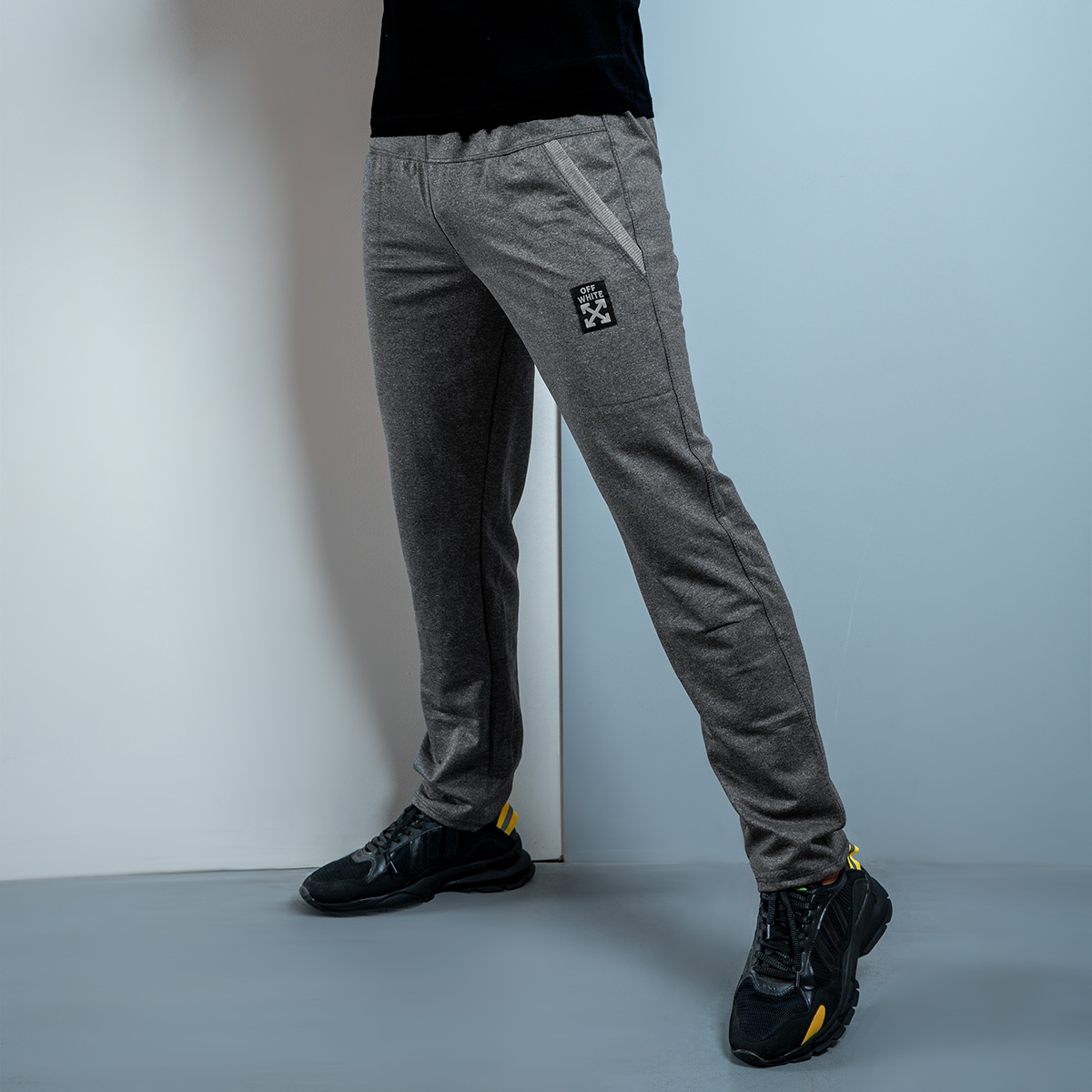 اسلش (T) مردانه طوسی مدل lany