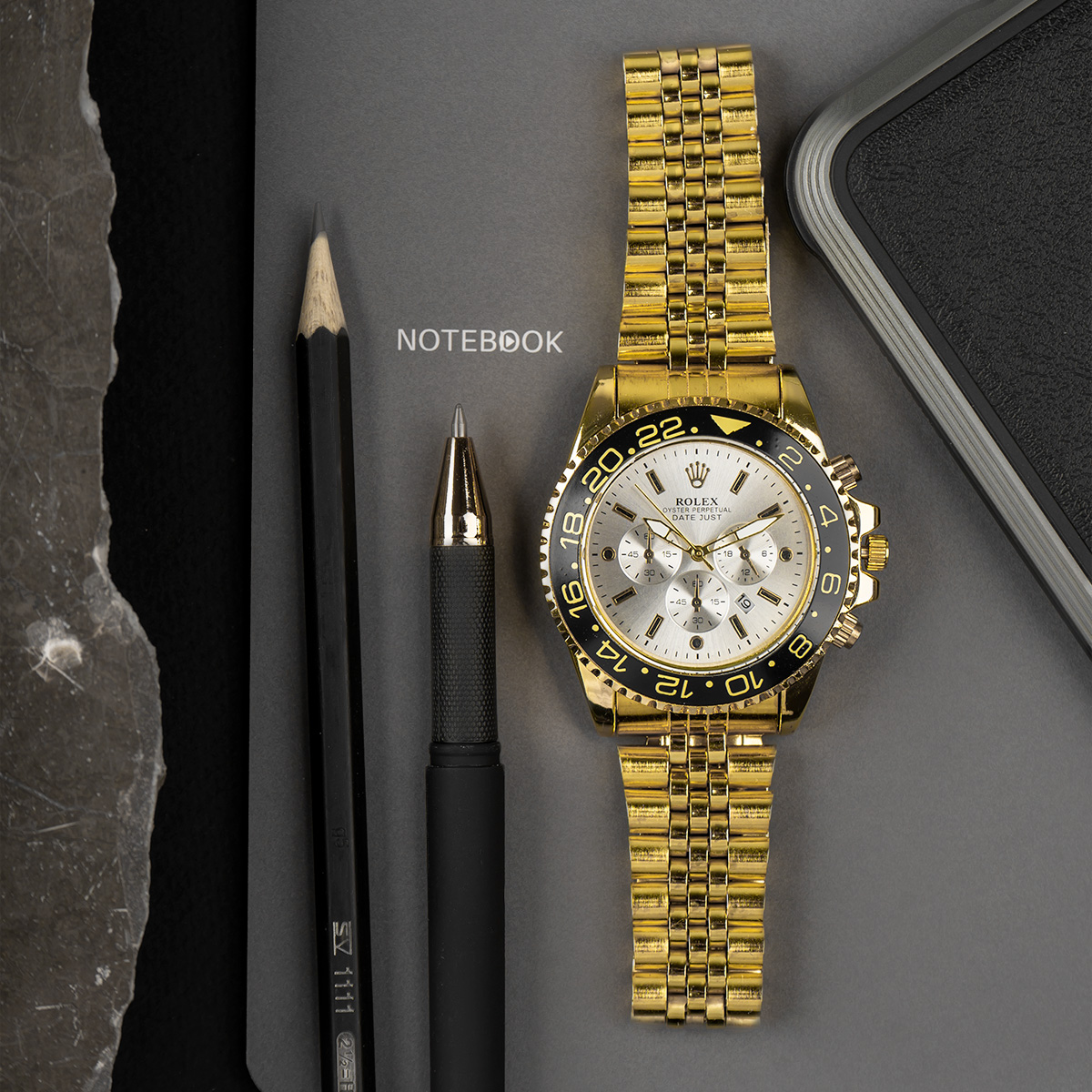 ساعت Rolex طلایی مدل santa