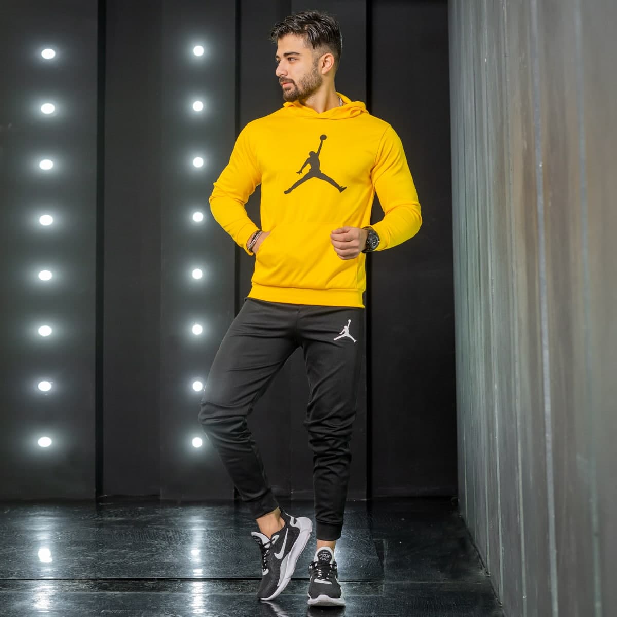 ست هودی شلوار مردانه جردن مدل Eria