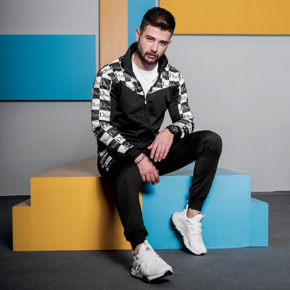 ست سوییشرت شلوار مردانه مدل Dior