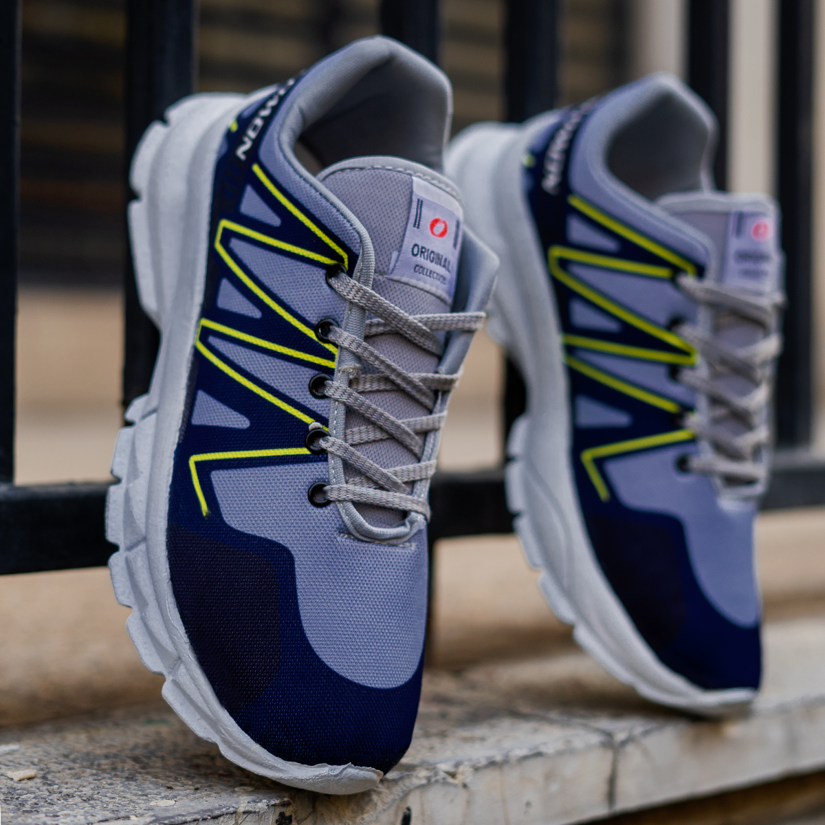 کفش ورزشی Salomon مردانه طوسی آبی مدلPadra