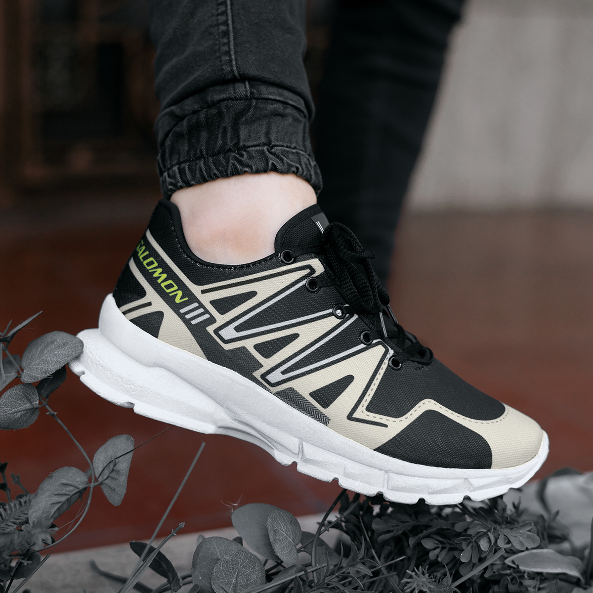 کفش ورزشی Salomon مردانه طوسی مشکی مدلPadra