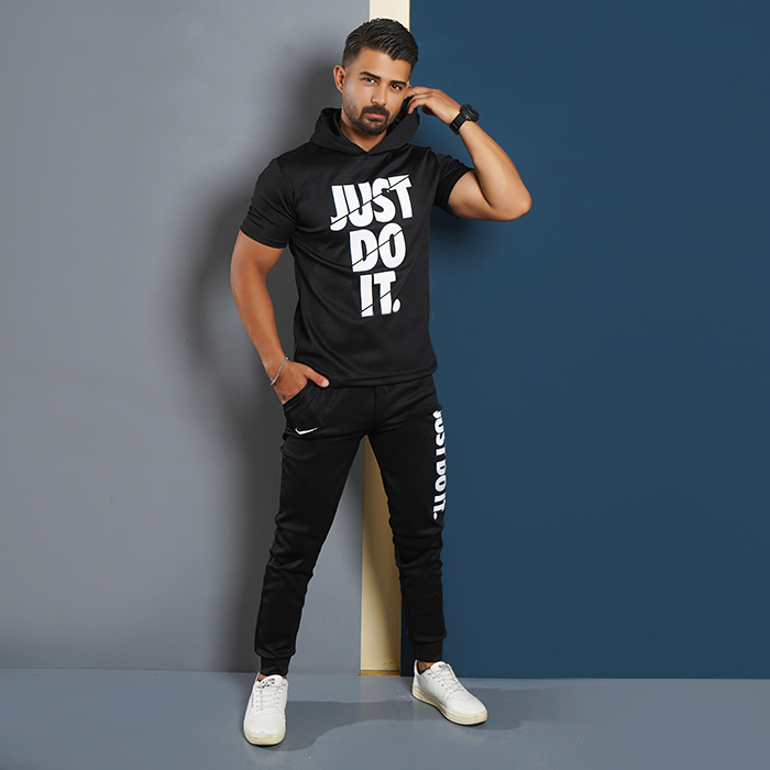 ست هودی شلوار Just Do It مردانه مدلJefri