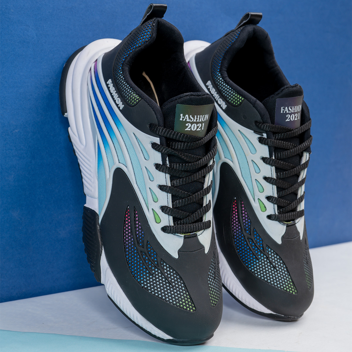 کفش ورزشی Fashion مردانه مشکی مدلG550