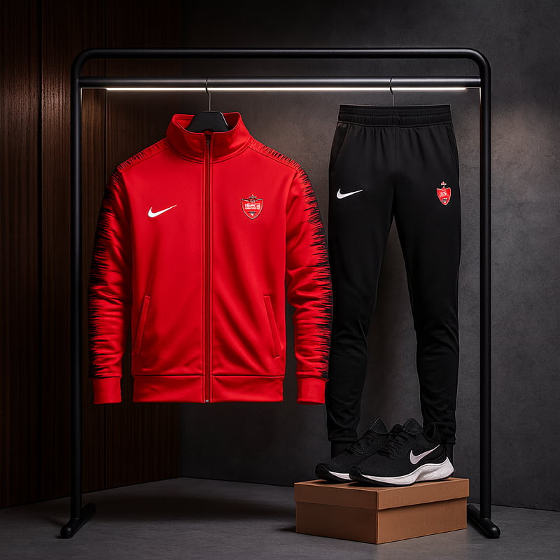 ست سوییشرت شلوار پرسپولیس مردانه مدلJ92