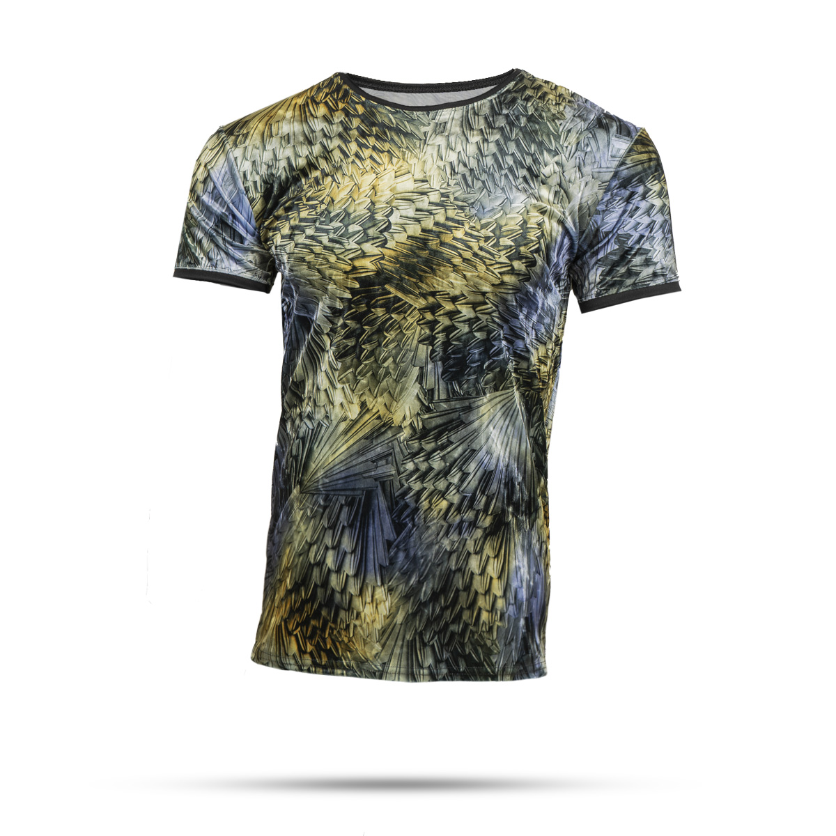 تیشرت مخمل طرحدار مردانه مدل Alia