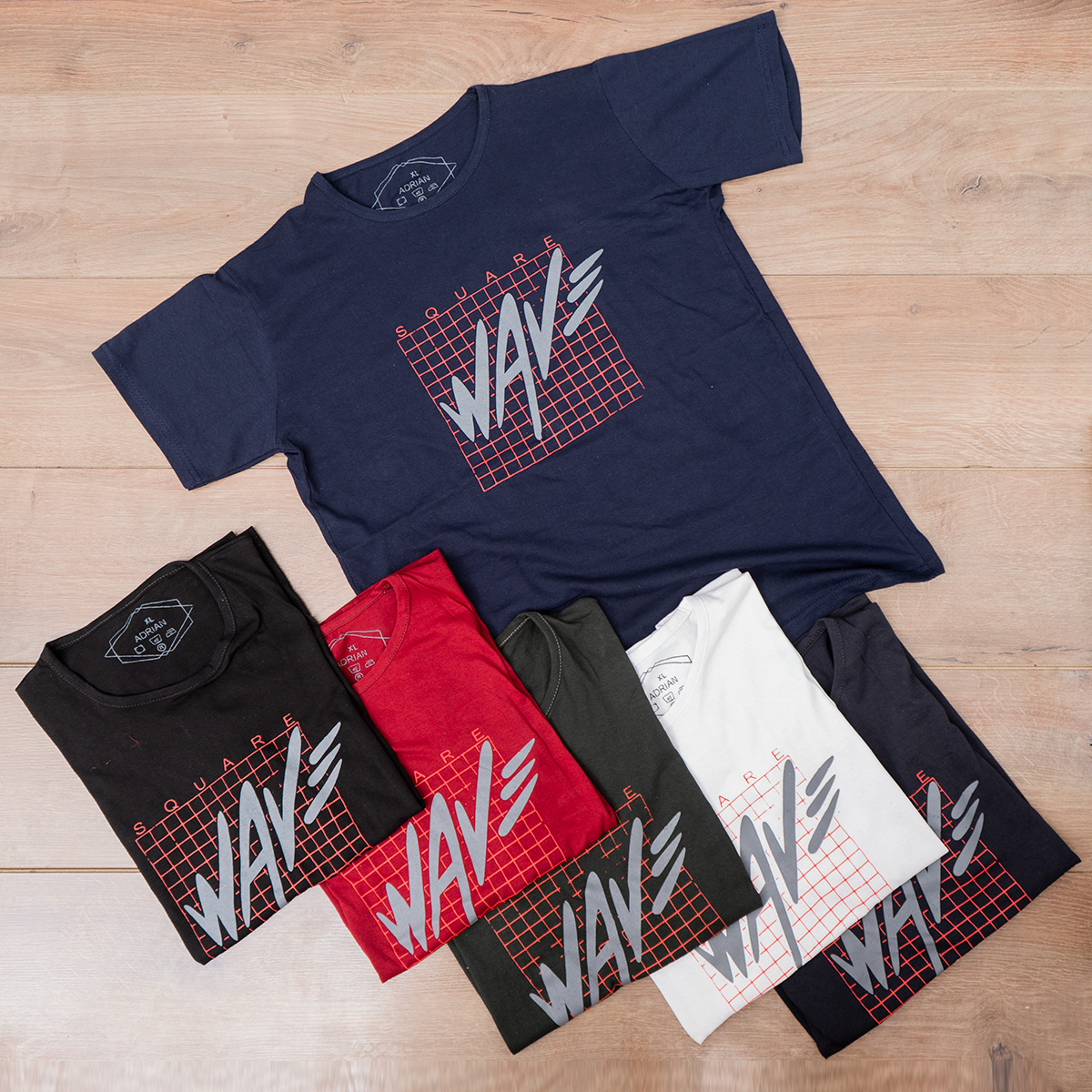 تیشرت مردانه سبز (T) مدل Wav