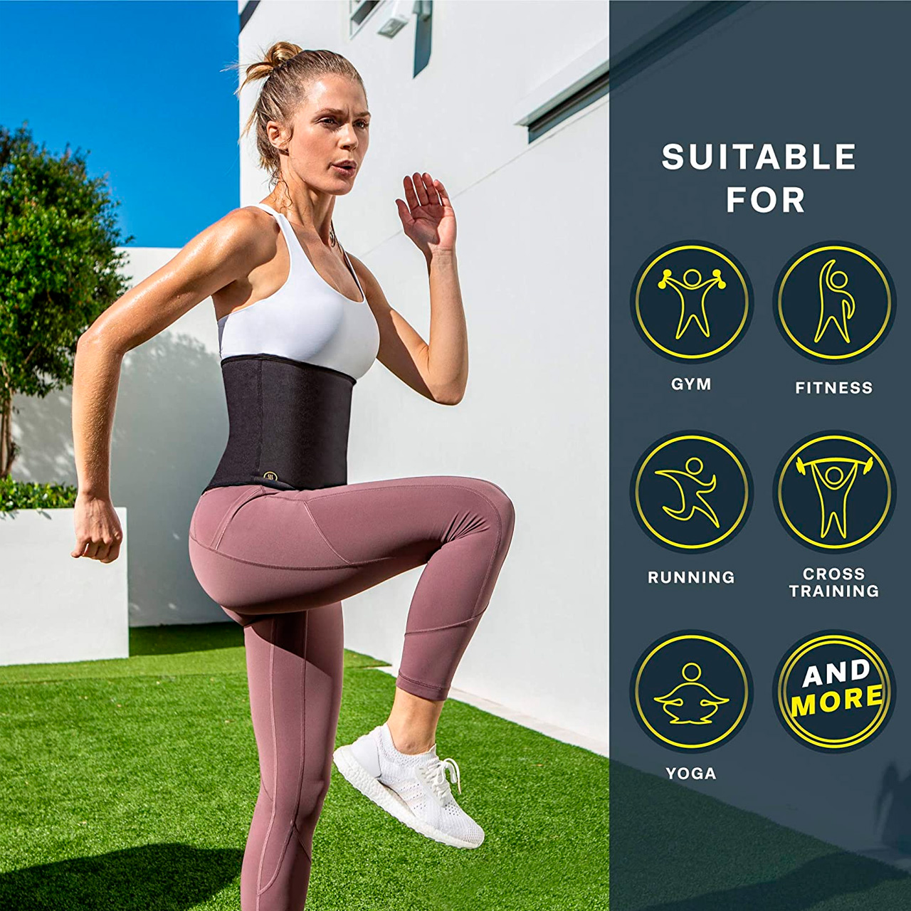 شکم بند طبی مدل Hot Shaper Neotex