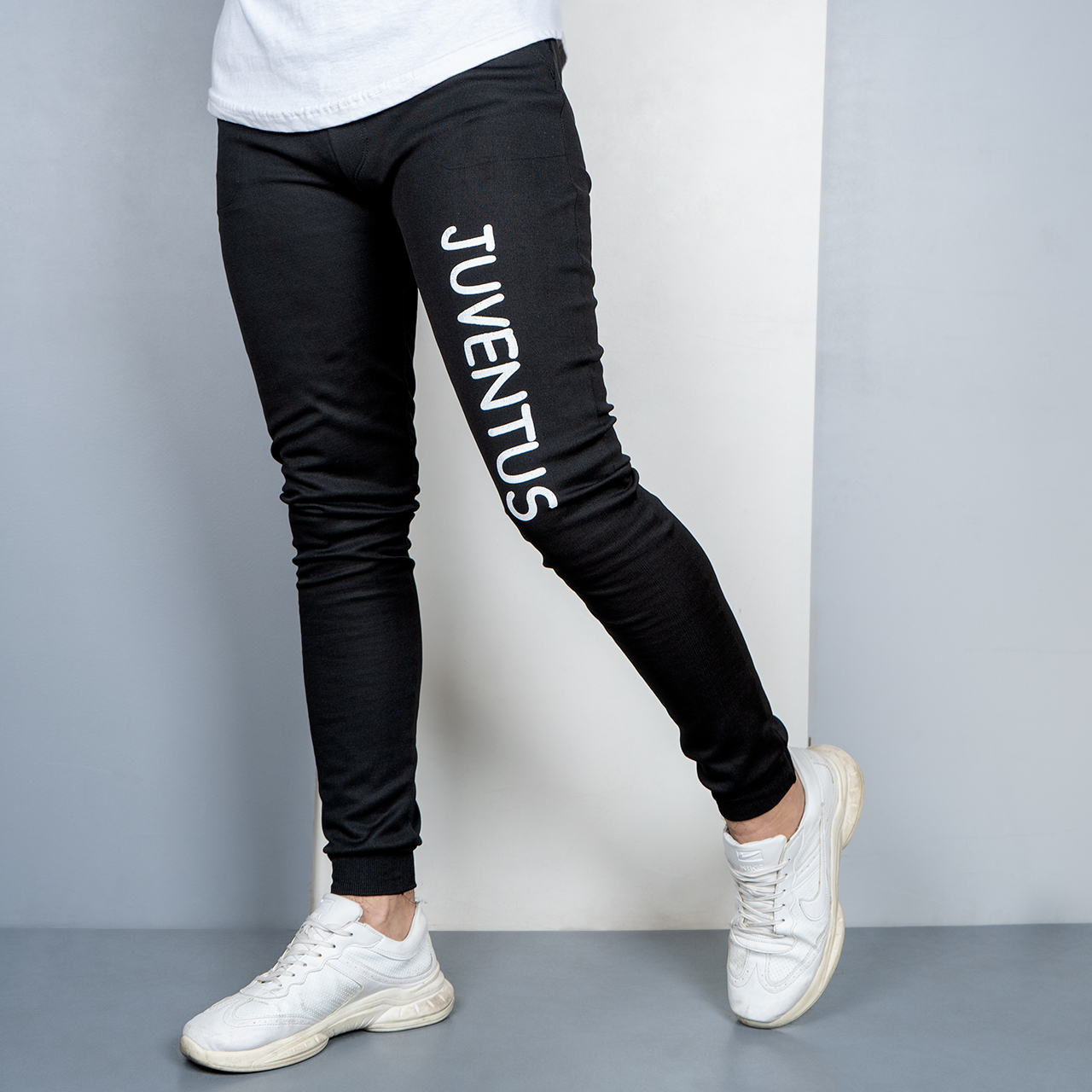 شلوار اسلش مشکی (T) مردانه مدل Juventus