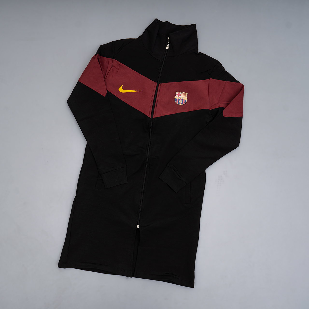 سوییشرت قرمز مشکی مدل Z163