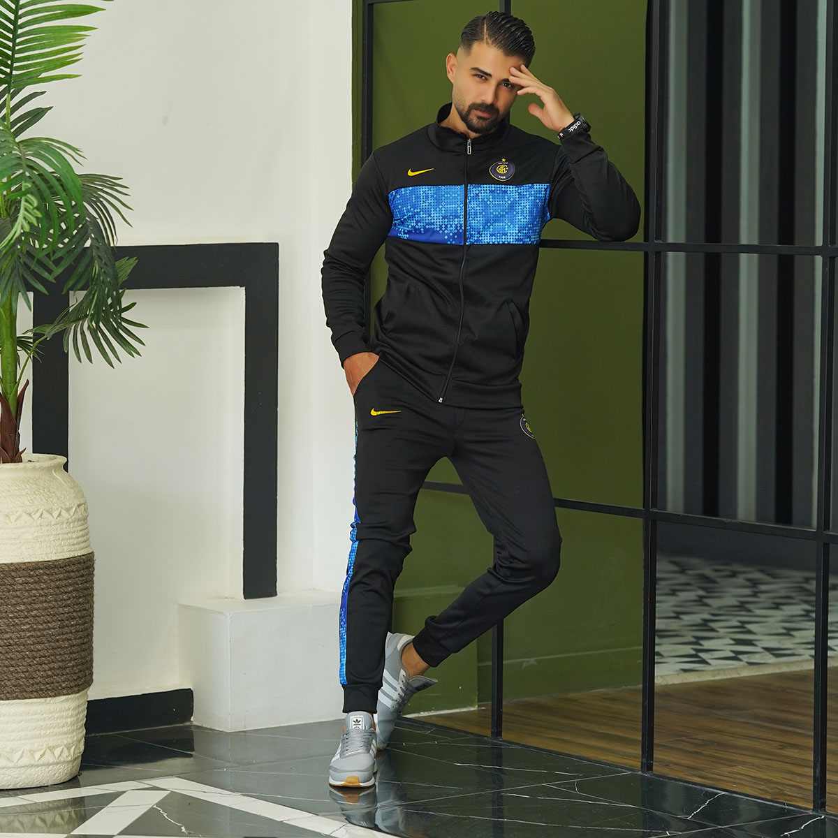 ست سوییشرت شلوار اینترمیلان مردانه مدل Arash