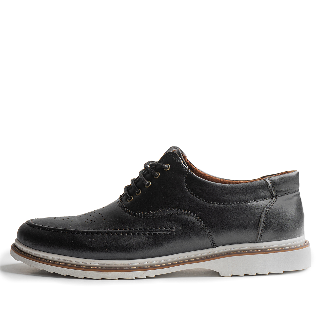 کفش تخت مشکی مردانه مدل T360