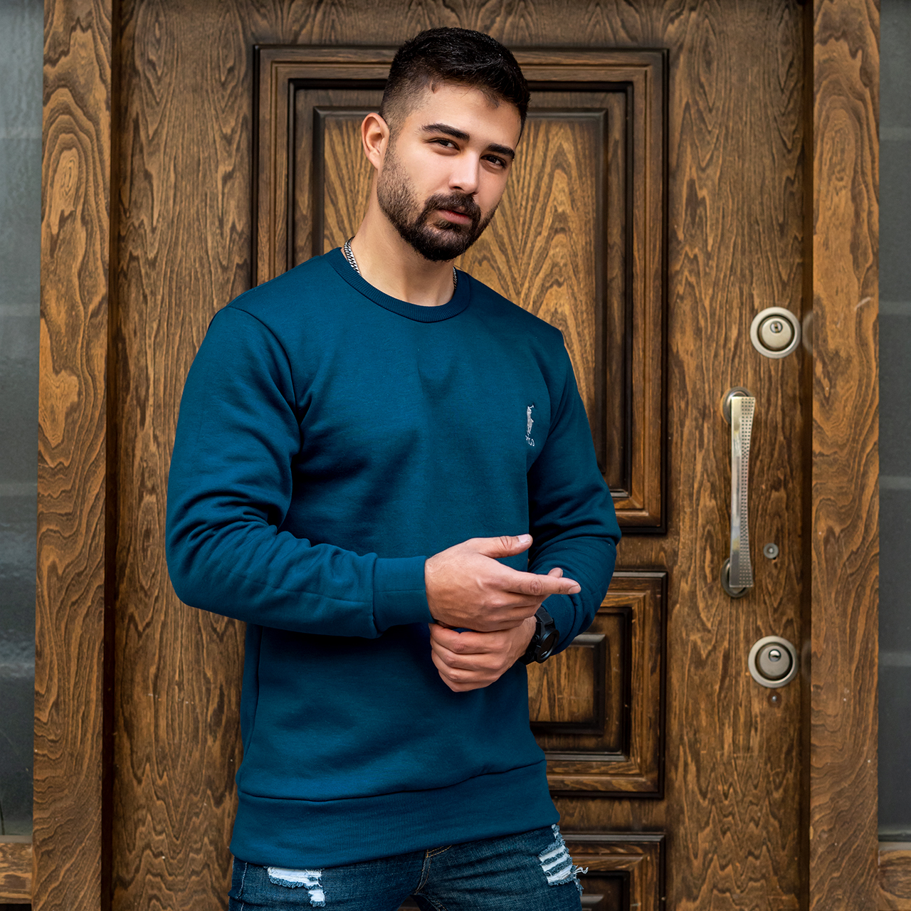 دورس مردانه polo سرمه ای مدلLexi