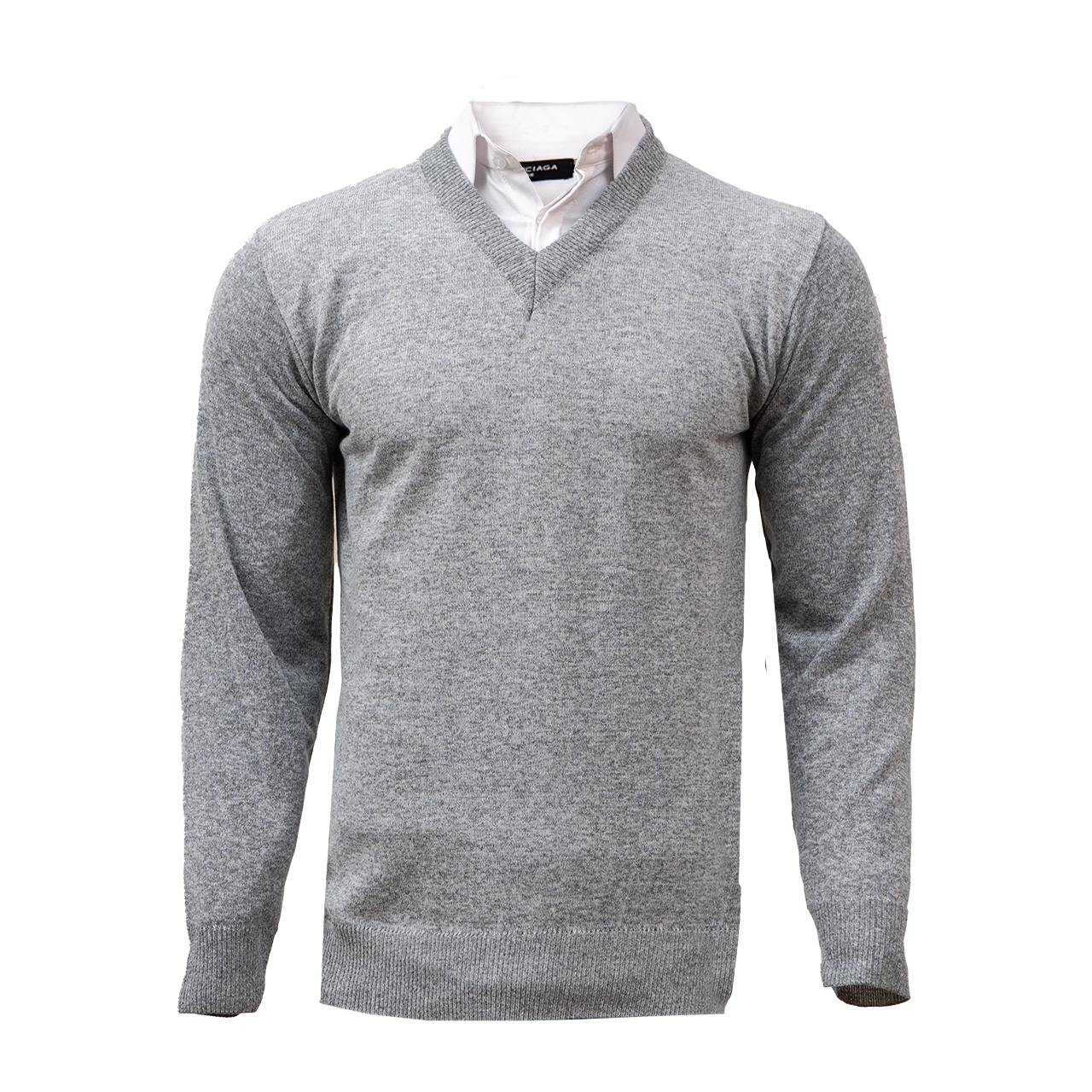 بافت مردانه طوسی روشن مدل Sorosh