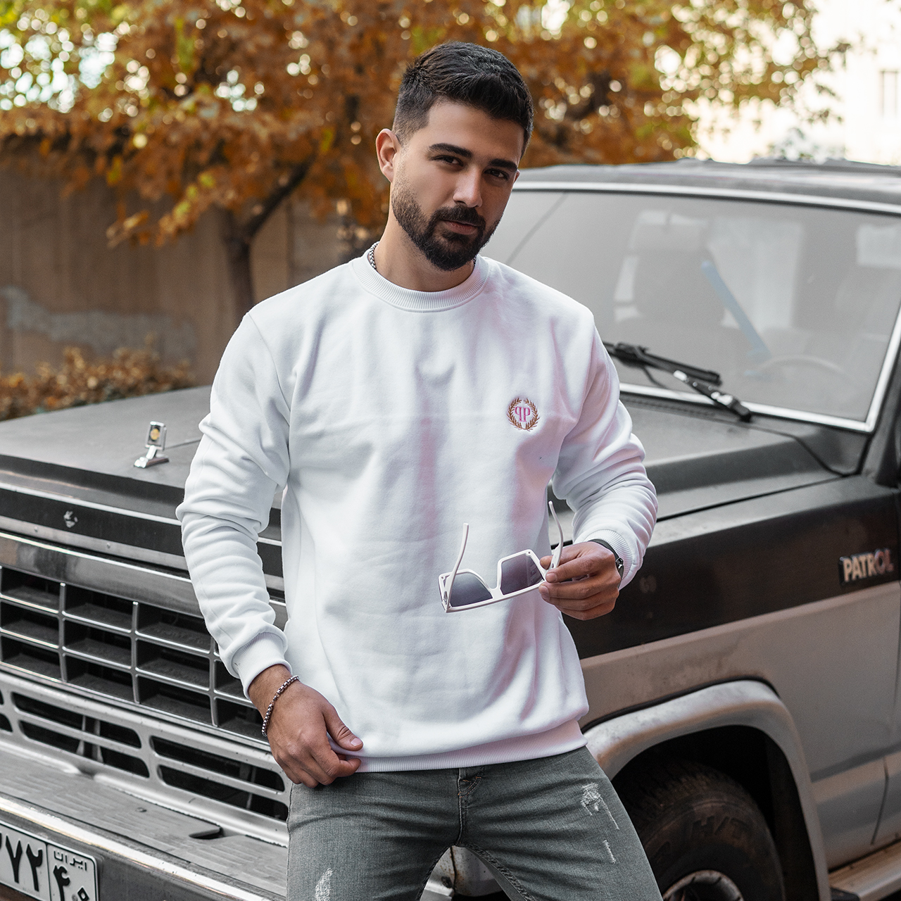 دورس مردانه سفید مدل Ardalan