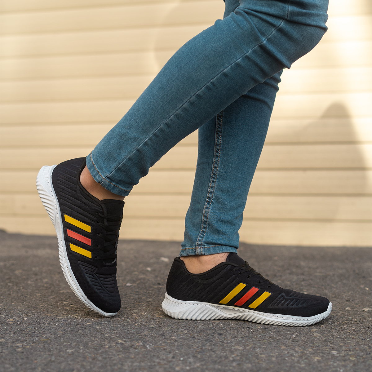 کفش ورزشی (T) مردانه مشکی مدل wendi