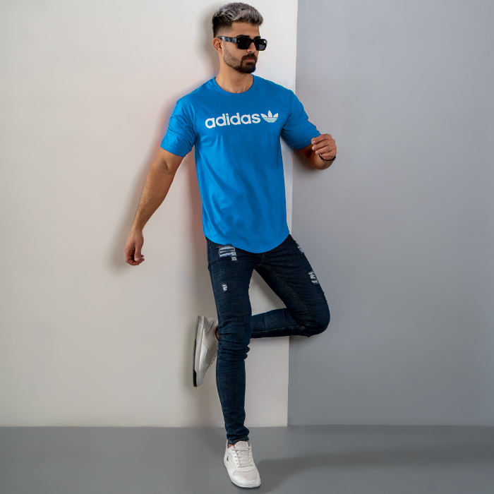 تیشرت مردانه ADIDAS آبی مدل TENO