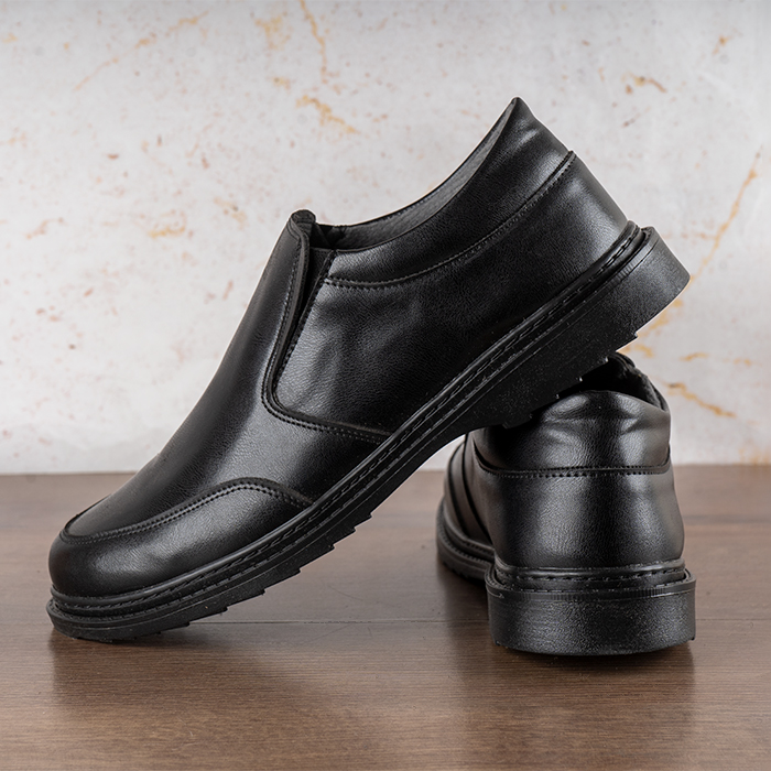 کفش رسمی مردانه مشکی مدل LALIK