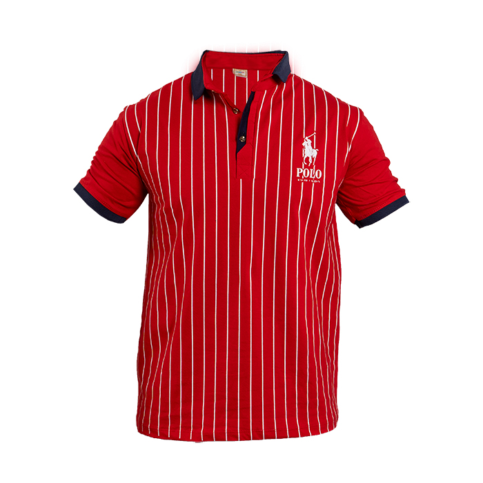 تیشرت مردانه قرمز مدل MONO