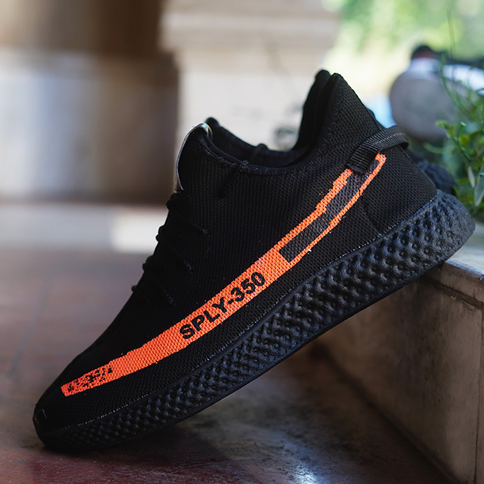 کفش ورزشی SPLY350مشکی نارنجی مردانه مدلYogi