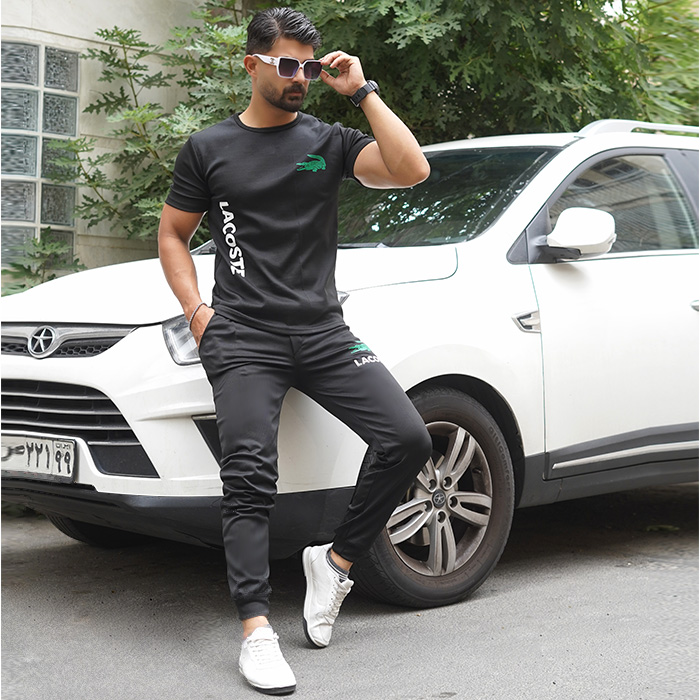 ست تیشرت شلوارLocoste مردانه مدل Pelano