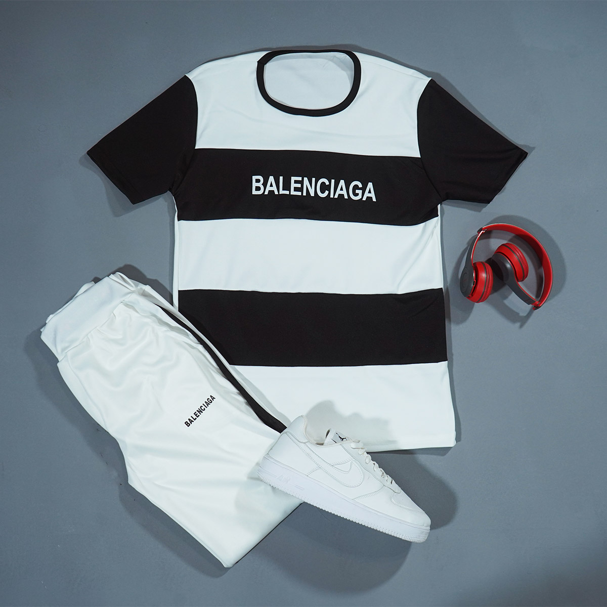 ست تیشرت شلوار Balenciaga مدل Siwan
