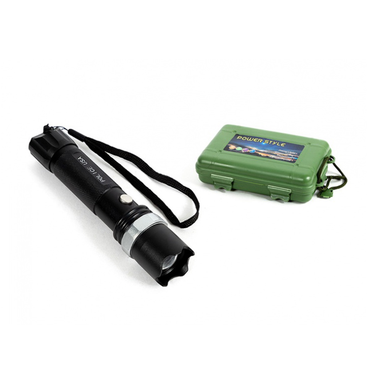 چراغ قوه پلیس قابل شارژ مدل Power Style