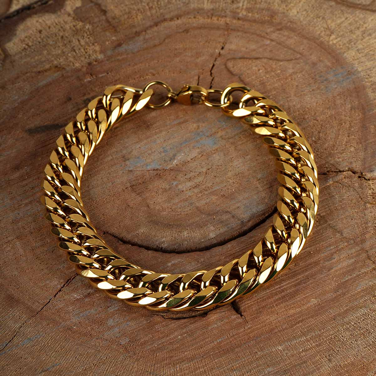 دستبند طلایی مدل Z500