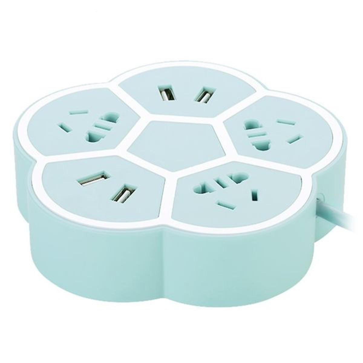 چند راهی برق و شارژر USB