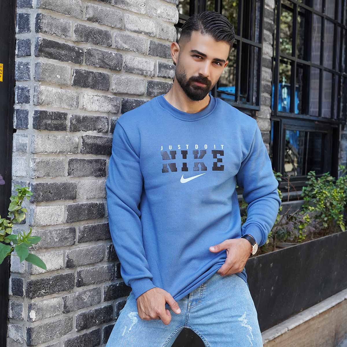 دورس نایک آبی مردانه مدل MAHRAN