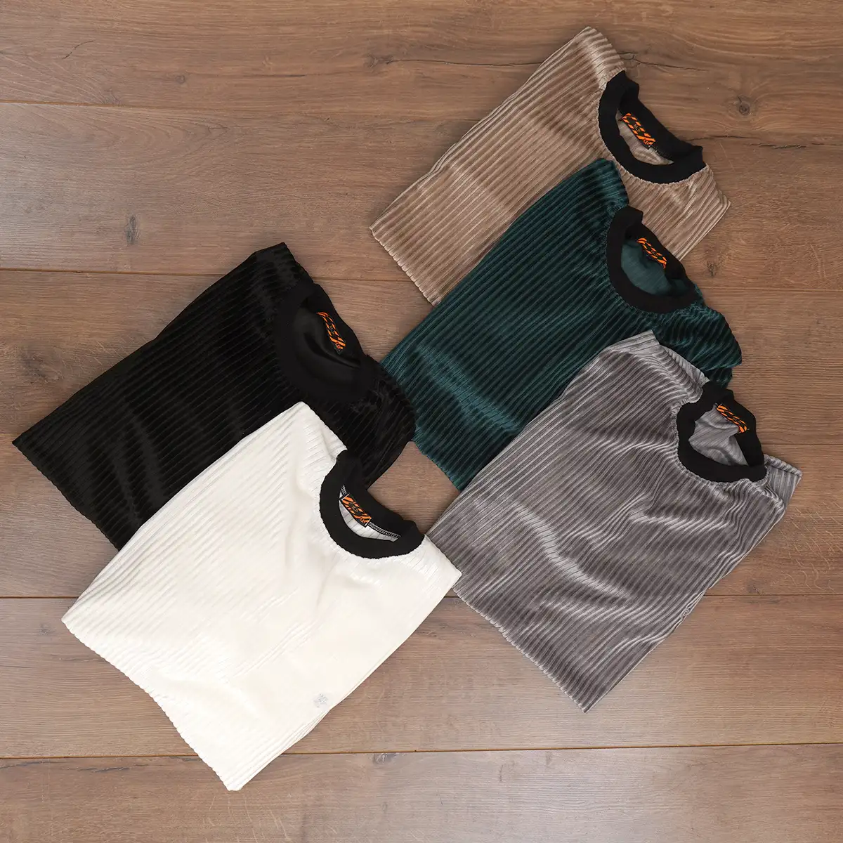 تیشرت آستین بلند طوسی مردانه مدل Behrouz