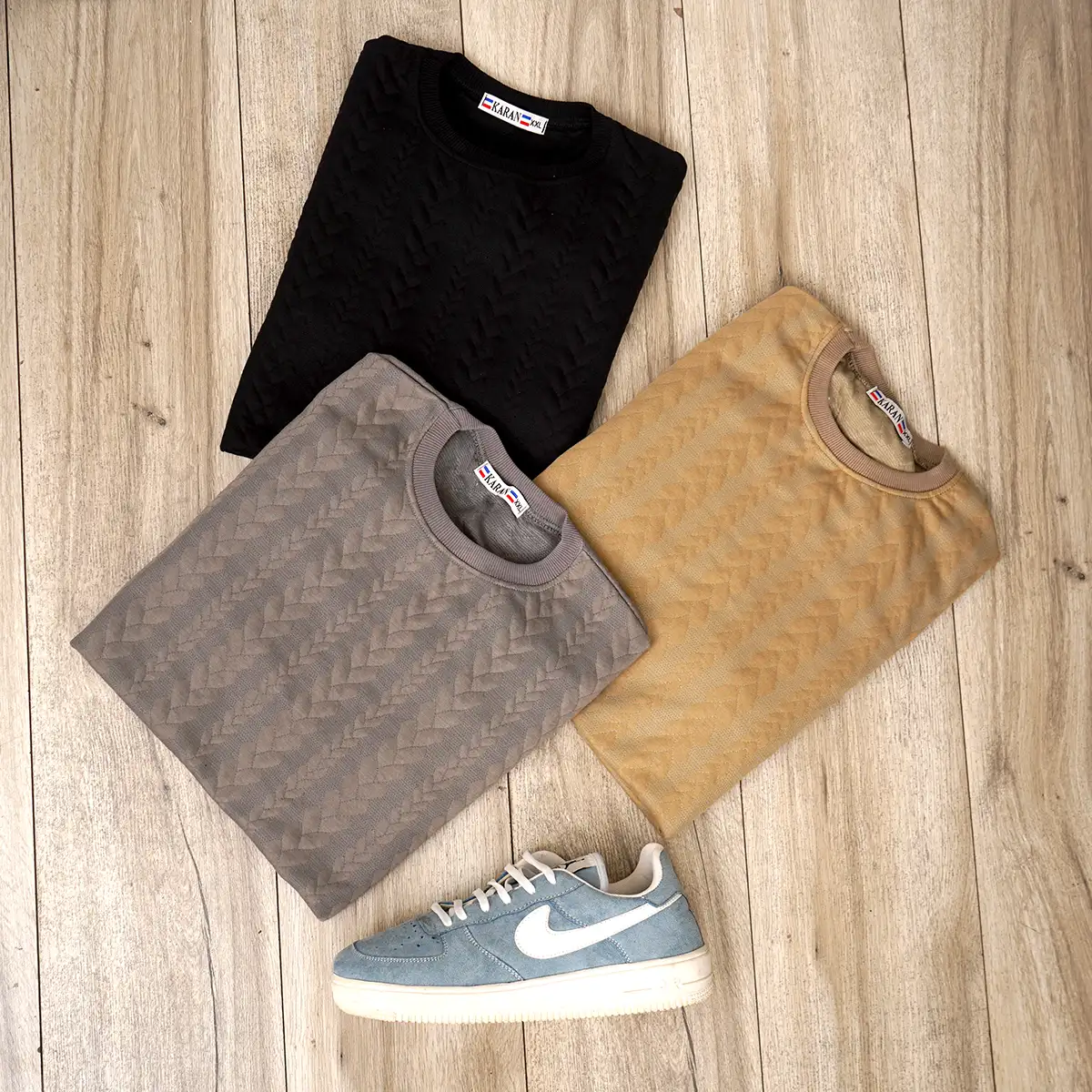 بلوز مردانه طوسی مدل R83